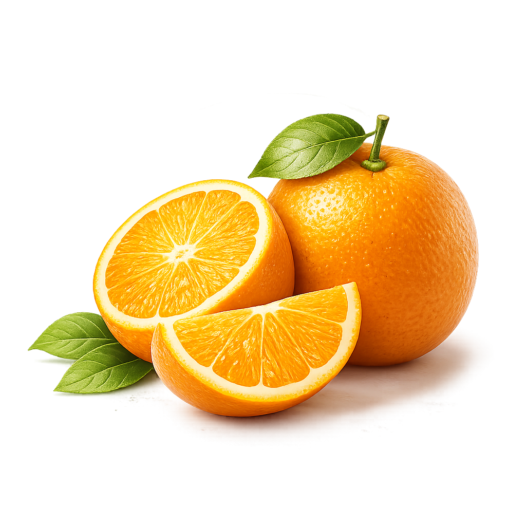 Orange nutrition facts and calories per 100g